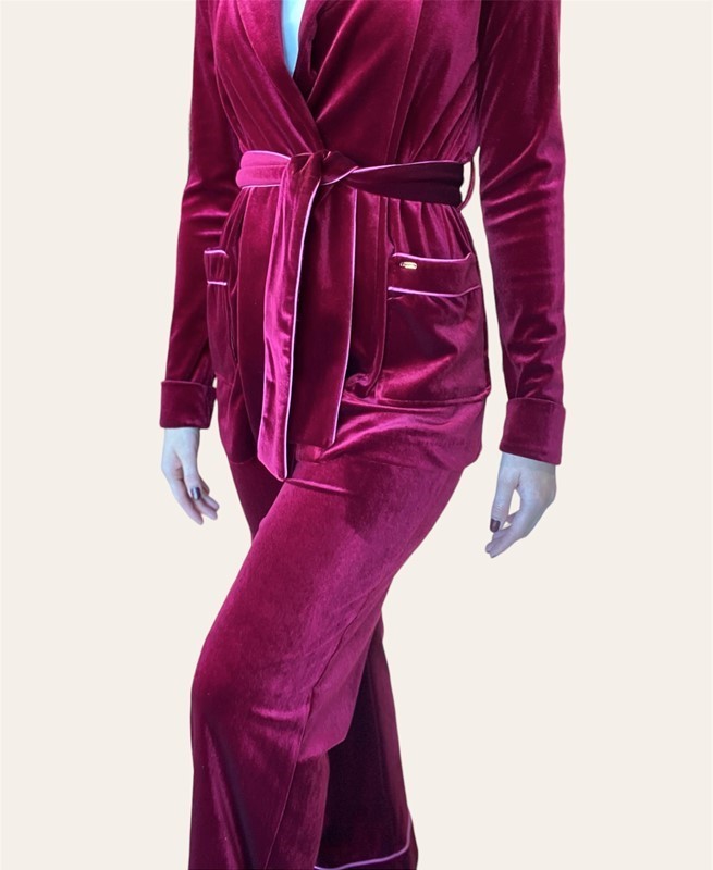 Pantalone Donna Morbido Tessuto Scuba – Perla OVERSIZE – Made In Italy – Vestibilità Comoda